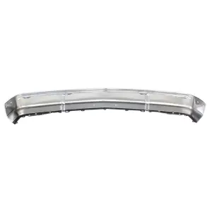 Front Bumper - Chrome - with Tag Bracket Holes - with Impact Strip Holes - with Bumper Guard Holes - 88-98 Chevy GMC OBS Truck SUV - Image 3 of 4
