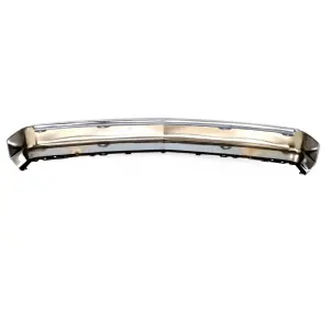 Front Bumper - Chrome - with Tag Bracket Holes - 88-98 Chevy GMC OBS Truck SUV - Image 4 of 4