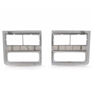 Premium Headlight Bezels - Dual HL - Pair - 89-91 Chevy CK Squarebody Truck SUV - Image 3 of 5