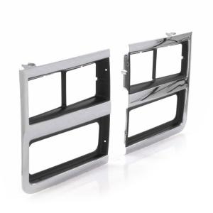 Premium Headlight Bezels - Dual HL - Pair - 89-91 Chevy CK Squarebody Truck SUV - Image 2 of 5