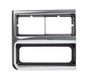 Premium Headlight Bezel - Dual HL - RH - 89-91 Chevy CK Squarebody Truck SUV - Image 1 of 2