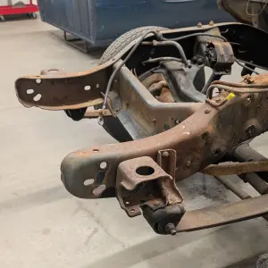 Front Leaf Spring Hanger and Reinforcement Set - LH - 3pcs - 81-91 Chevy GMC CK 4WD Truck SUV - Image 3 of 6