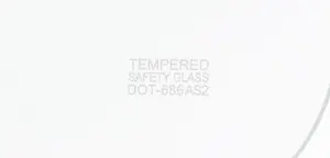 Back Glass - Clear - 57-60 Ford F100 F250 with Small Back Glass - Image 3 of 3