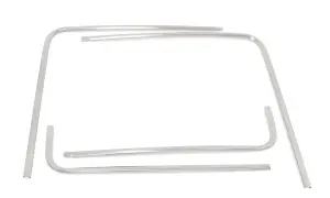 1969 Mercury Cyclone Back Glass Molding Set - 4pcs - 68-69 Fairlane Torino Cyclone