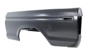 Bedside Assembly - Short Bed w/ Round Gas Hole - LH - 73-76 Ford F100 F150 F250 F350 - Image 2 of 4