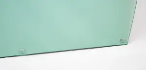 Door Glass - Green Tint - RH - 68-70 B-Body 2 Door Hardtop - Image 3 of 4