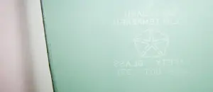 Door Glass - Green Tint - LH - 68-70 B-Body 2 Door Sedan Post - Image 3 of 3