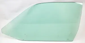 Door Glass - Green Tint - LH - 71-74 B-Body 2 Door Hardtop - Image 1 of 4