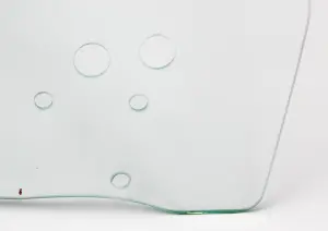 Door Glass - Clear - LH - 70-74 E-Body Hardtop - Image 3 of 3