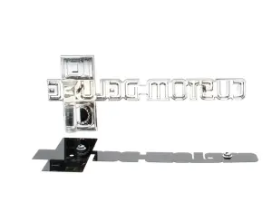 Front Fender Emblem - Custom Deluxe 10 - Pair - 81-91 Chevy C10 Pickup Blazer Suburban - Image 3 of 3