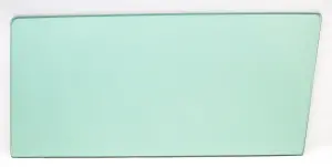 Door Glass - Green Tint - LH or RH - 62-67 Chevy II Nova 2 Door Sedan Post - Image 1 of 2