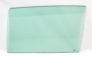 Door Glass - Green Tint - LH - 68 GM A-Body Coupe and Convertible - Image 1 of 2