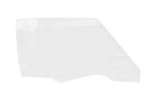 1970 Pontiac Grand Prix Door Glass with 8 Holes - Clear - RH - 70-72 GM A-Body Coupe and Convertible 70-72 Grand Prix