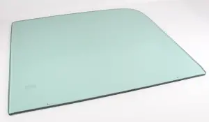 Door Glass - Green Tint - LH or RH - 51-55 Chevy GMC Truck - Image 2 of 3
