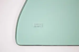 Door Glass - Front - Green Tint - LH or RH - 60-63 Chevy GMC CK Pickup Suburban - Image 3 of 3