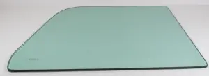 Door Glass - Front - Green Tint - LH or RH - 60-63 Chevy GMC CK Pickup Suburban - Image 2 of 3