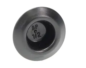 Plastic Body Plug - Depressed Center - 1/2 inch - as required - Image 1 of 3