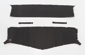 Interior Headliner Kit - Black - 4pc - 47-49 Chevy GMC Pickup Truck - Image 1 of 2