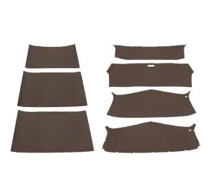 Interior Headliner Kit - Brown - 5pc - 47-53 Chevy GMC Suburban - Image 1 of 2