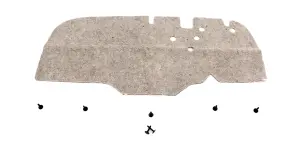 Firewall Insulation - Rubber - 1pc - 54-55 Chevy GMC Pickup Truck - Image 2 of 2