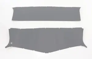 Interior Headliner Kit - Gray - 2pc - 49-50 Chevy GMC Pickup Truck - Image 1 of 2