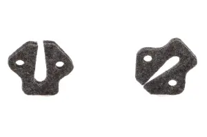 1940 Chevy Fullsize Truck Park Brake Cable Backing Felt Seals - Pair - 37-55 Chevy GMC Pickup Truck Suburban