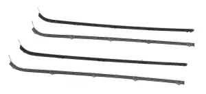 Front Door Beltline Window Felts (4pcs) - 53-55 Ford F100 F250 - Image 1 of 3