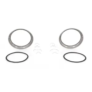 Headlamp Bezel Kit - Stainless - 47-55 Chevy GMC Truck Suburban - Image 5 of 6