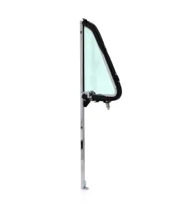 Vent Window Assembly - LH - Green Glass - Chrome Sash - 54-55 Chevy GMC Pickup, Suburban - Image 2 of 3