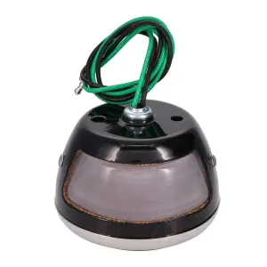 Tail Light Assembly - Black Housing - 12 Volt - LH - 48-52 Ford F1 F2 - Image 5 of 5