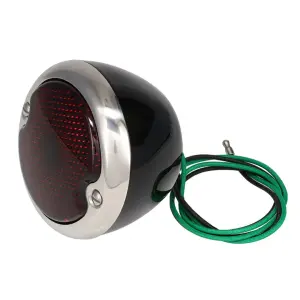 Tail Light Assembly - Black Housing - 12 Volt - RH - 48-52 Ford F1 F2 - Image 2 of 4