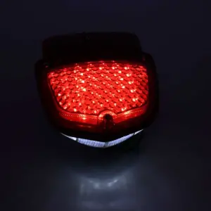 Tail Light Assembly - Sequential LED - Black Housing - LH - 55-66 Ford F100 F250 Flareside Truck - Image 2 of 5