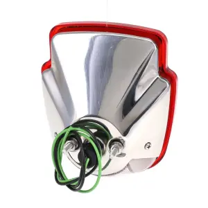 Tail Light Assembly - Sequential LED - Chrome Housing - LH - 53-66 Ford F100 F250 Flareside Truck - Image 5 of 5