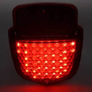 Tail Light Assembly - Sequential LED - Chrome Housing - RH - 53-66 Ford F100 F250 Flareside Truck - Image 2 of 4