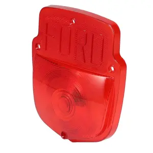 Tail Light Lens - with "FORD" Logo - 61-66 F100 F250 Flareside Truck - Image 2 of 6