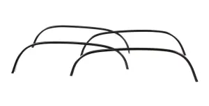 Wheel Opening Molding - 4pc set - Black - 88-98 Chevy GMC C/K Fleetside Pickup Truck SUV - Image 1 of 3