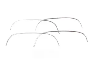 Wheel Opening Molding - 4pc set - Chrome - 88-98 Chevy GMC C/K Fleetside Pickup Truck SUV - Image 1 of 4