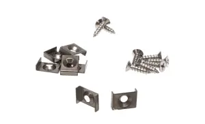 Hood to Cowl Seal Clip Kit - 16pcs - 47-59 Chevy GMC Pickup Suburban - Image 3 of 3
