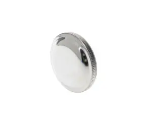 1955 Ford F350 Gas Cap - Stainless - Vented - without EEC - 38-72 Chevy GMC Pickup TruckSUV 51-72 F-Series Pickup Truck