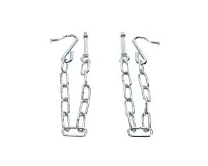 1941 Chevy Fullsize Truck Tailgate Chains - LH/RH Pair - 41-53 Chevy GMC Stepside Pickup