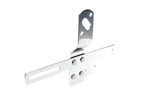 Tail Lamp Bracket - LH - with License Bracket - Chrome - 47-53 Chevy GMC Pickup Truck - Image 2 of 3