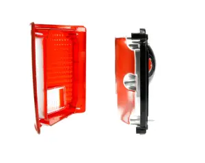 Tail Lamp Assembly -without trim - RH - 73-91 Chevy GMC C/K Truck Fleetside Pickup Blazer Jimmy Suburban - Image 2 of 2