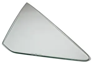 Vent Glass - Clear - RH - 64-65 GM A-Body; 66-67 Chevelle 2/4DR Sedan (Post) - Image 2 of 3
