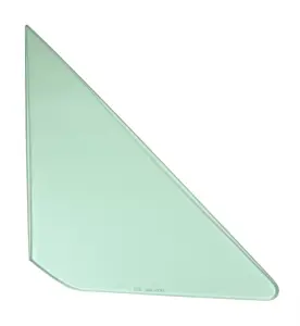 Vent Glass - Green Tint - RH - 64-65 GM A-Body; 66-67 Chevelle 2/4DR Sedan (Post) - Image 1 of 3