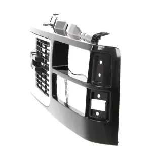 Grille Shell - Chrome/Black - Dual Headlight - 94-98 GMC CK Pickup SUV - Image 2 of 4