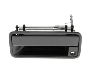 Outside Front Door Handle - Black Smooth - LH - 88-94 Chevy GMC CK Pickup Truck SUV - Image 1 of 3