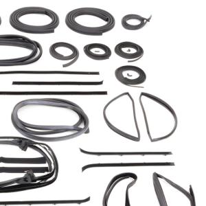 Weatherstrip Kit - Chrome Lock Strip - 85-91 Chevy GMC CK Blazer Jimmy - Image 3 of 5