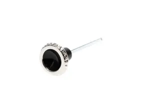Headlamp Switch Rod and Knob - Black with Stainless - 60-63 Chevy CK Truck Suburban - Image 1 of 3