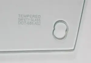 Vent Glass - Clear - LH or RH - 68-72 Chevy GMC Truck Suburban; 69-72 Blazer; 70-72 Jimmy - Image 2 of 3