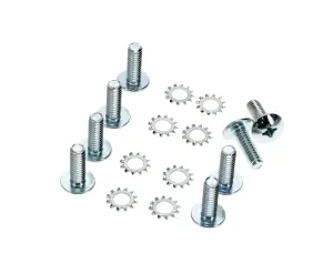 Door Striker Screw Set - 16 pcs - 52-63 Chevy GMC Pickup, Suburban - Image 3 of 3